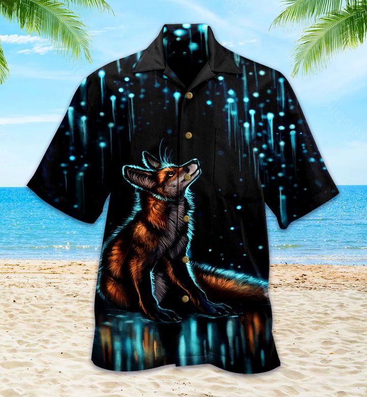 Fox Light Black Hawaii Shirt Ha74171