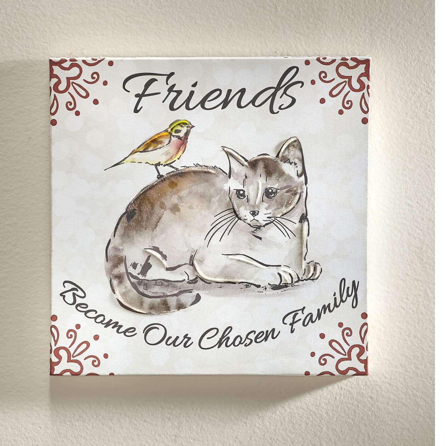 Animal Friends Wall Art Canvas