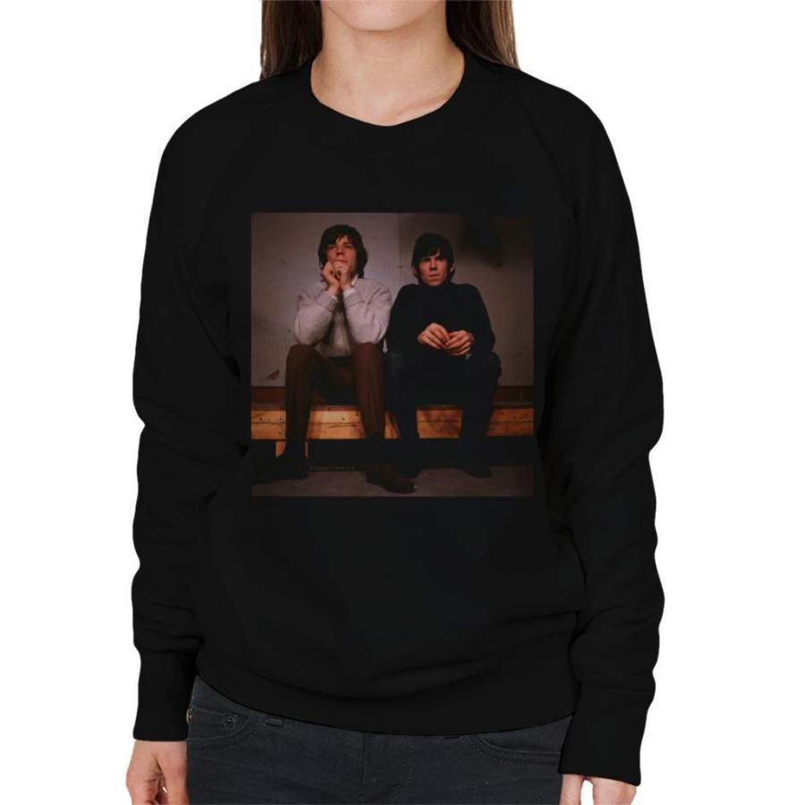 TV Times Mick And Keith Rolling Stones Women’s Sweatshirt