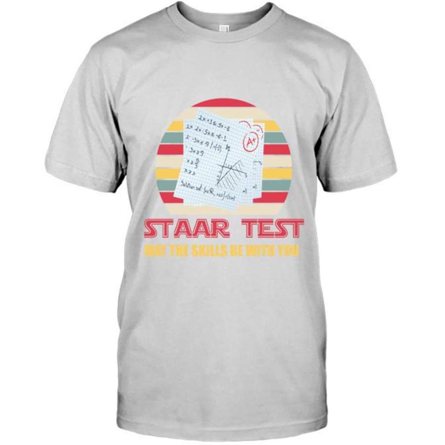 Staar Test May The Skills Be With You, Classic Vintage – Gildan Short Sleeve Shirt