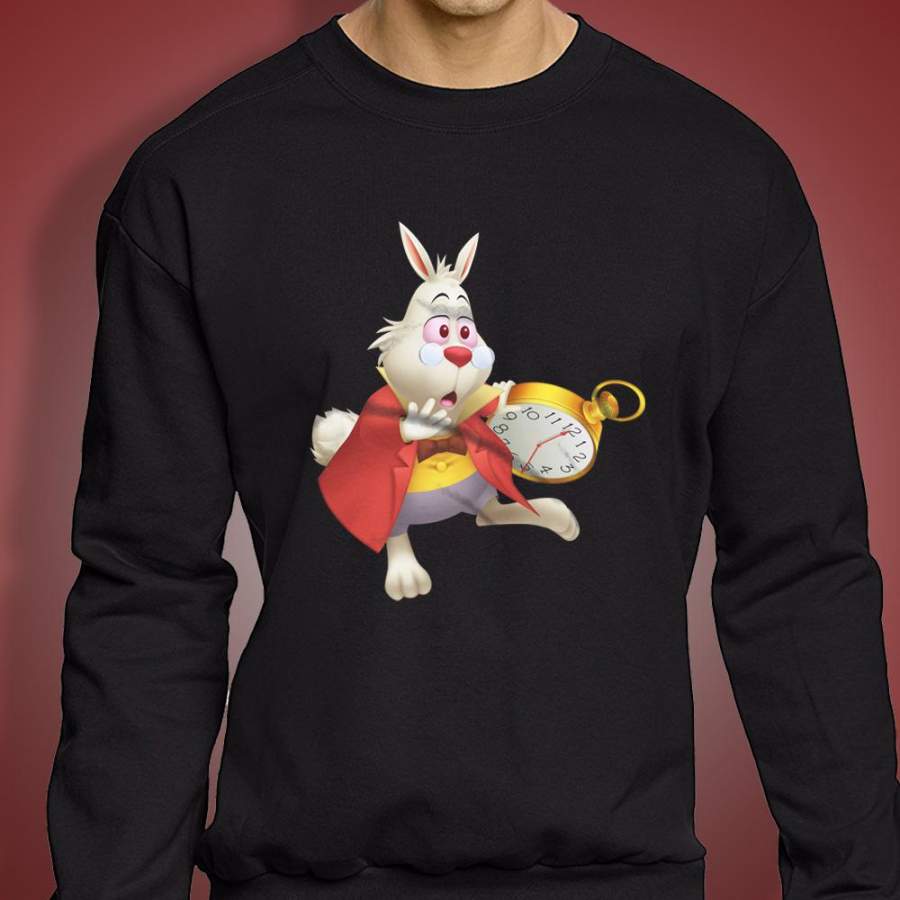 Alice In Wonderland White Rabbit Khrec Men’S Sweatshirt