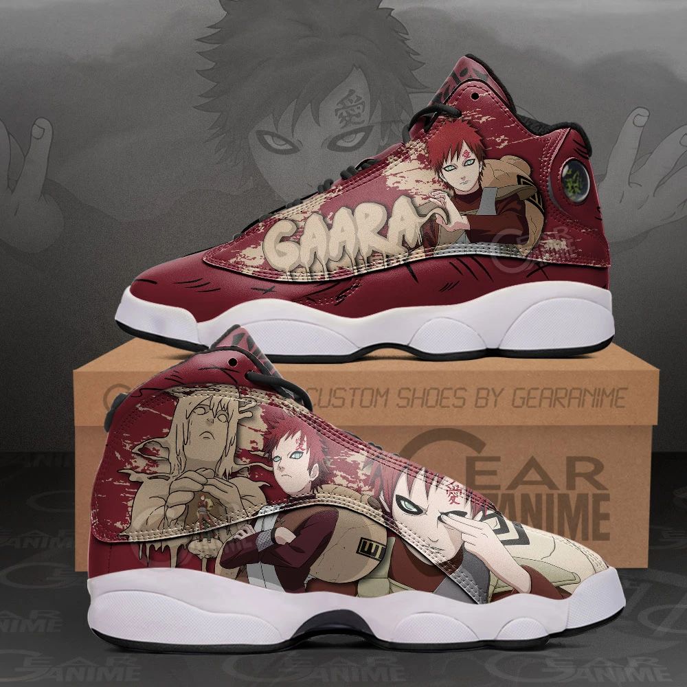 Sunagakure Gaara Sneakers Custom Anime Naruto Shoes Unisex Men Women