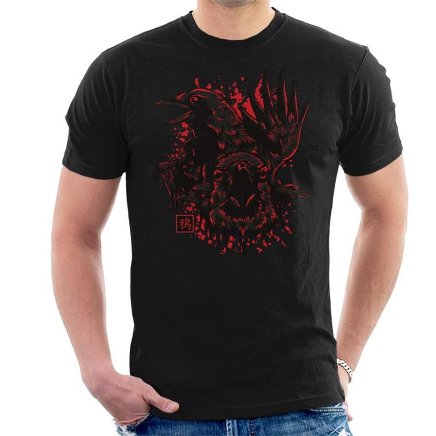 Karasu Japan Crow Men’s T-Shirt