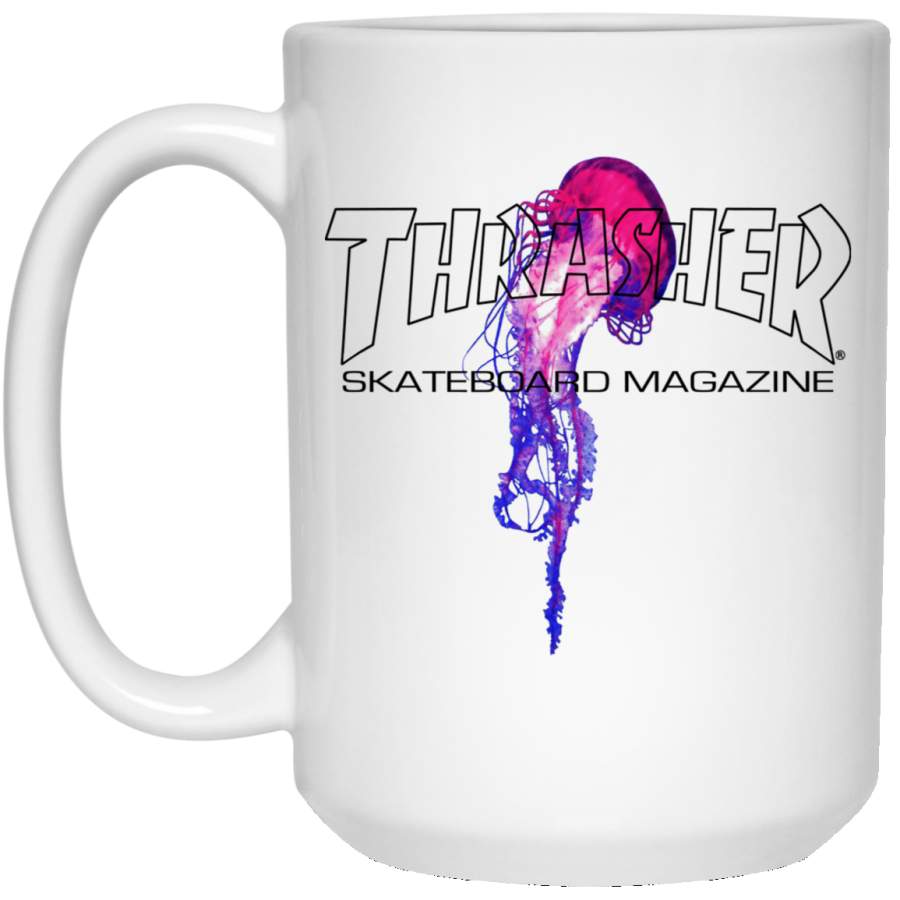 Thrasher Magazine Atlantic Drift White White Big Mug