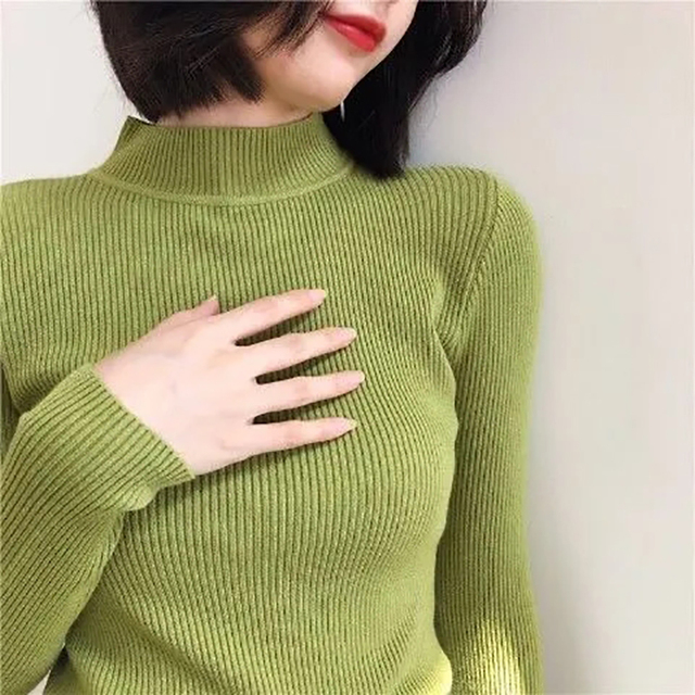 Women Sweater V Neck Slim Long Sleeve Korean Fashion Pullover Knitted Jumper Autumn Winter Y2K White Sueter Mujer Invierno 2022 alx