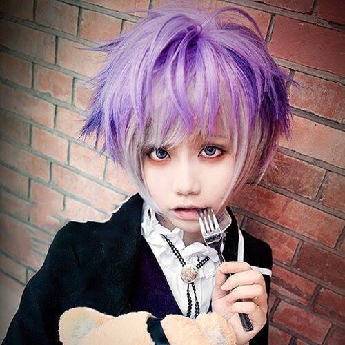 6PCS DIABOLIK LOVERS Kanato Sakamaki men cosplay costume Halloween women cosplay costume and wig custom made free delivery alx