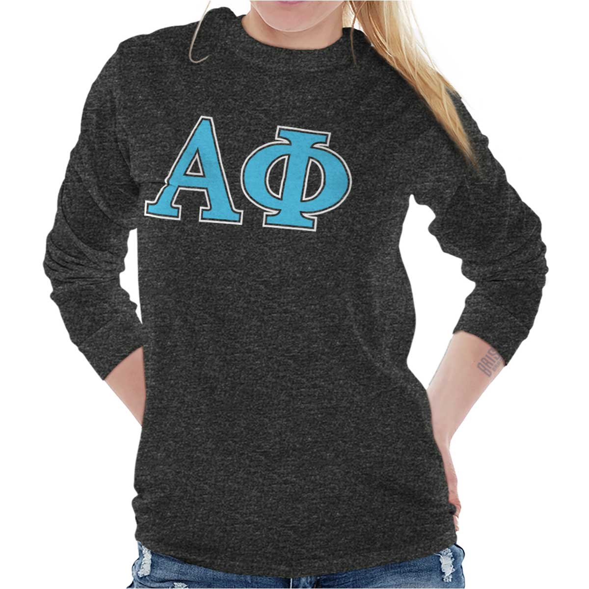 Greek Alpha Phi Long Sleeve Tee