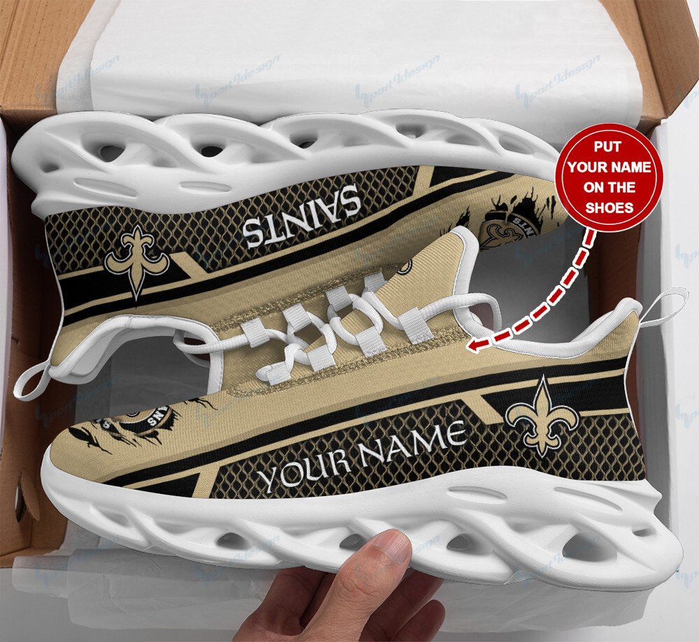 New Orleans Saints Personalized Yezy Running Sneakers 334