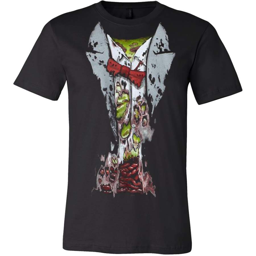 Zombie Tux Halloween T-shirt