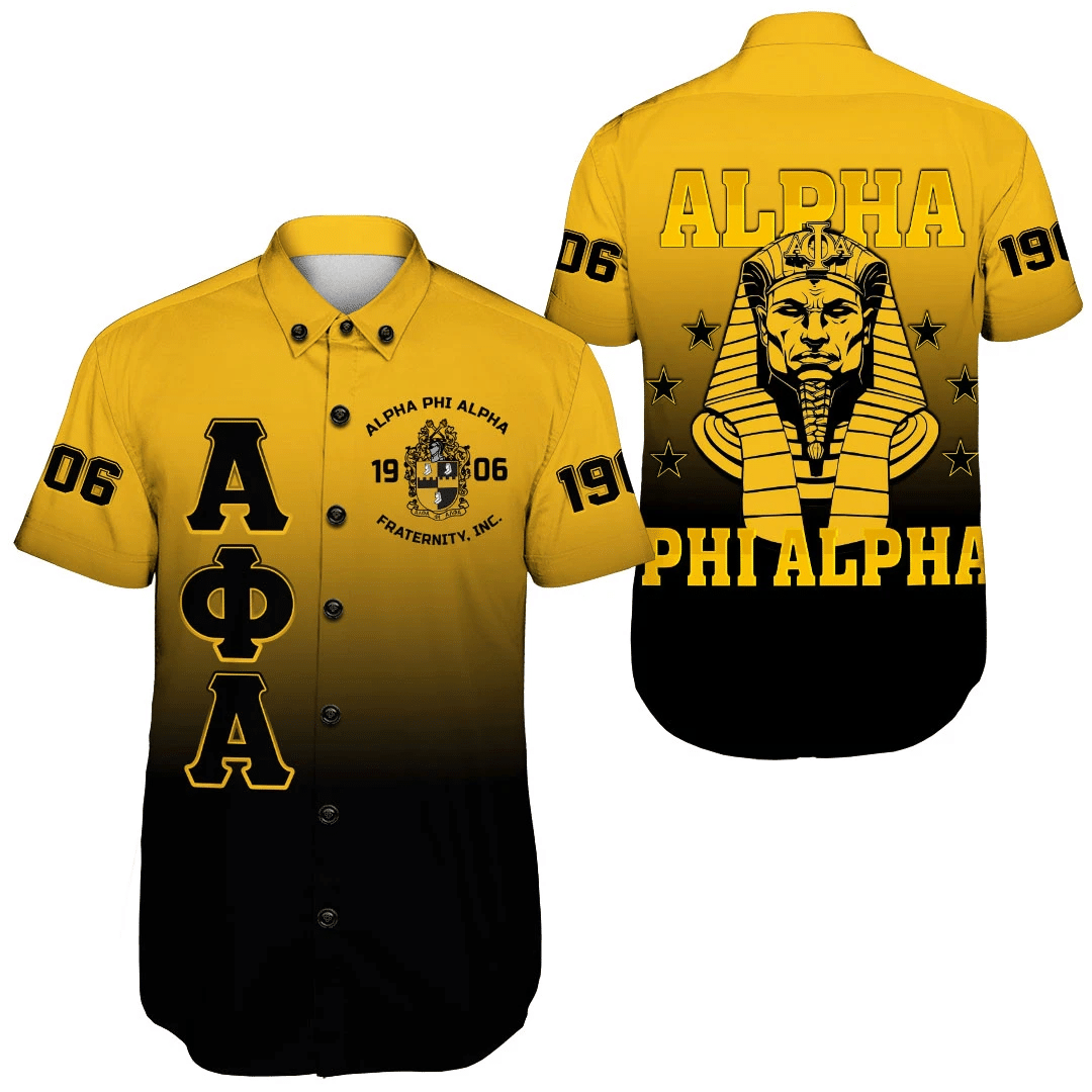 Africa Zone Shirt – Alpha Phi Alpha Gradient Short Sleeve Shirt A31