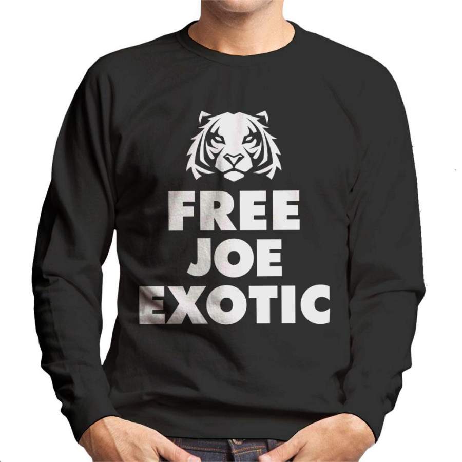 Tiger King Free Joe Exotic Men’s Sweatshirt