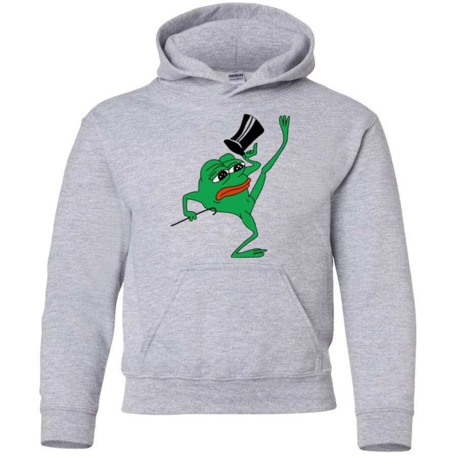 AGR Tophat Pepe Youth Pullover Hoodie