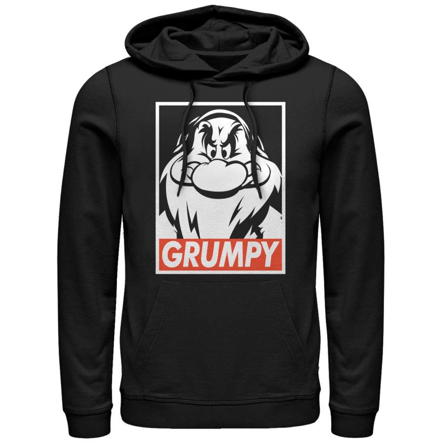 Snow White and the Seven Dwarves Men’s Grumpy  Lightweight Hoodie