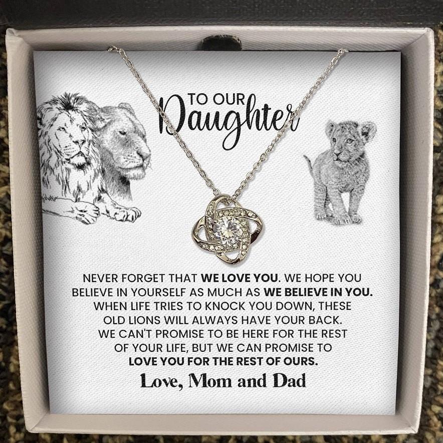 (Almost Gone) To Our Daughter – Lions Have Your Back – Necklace