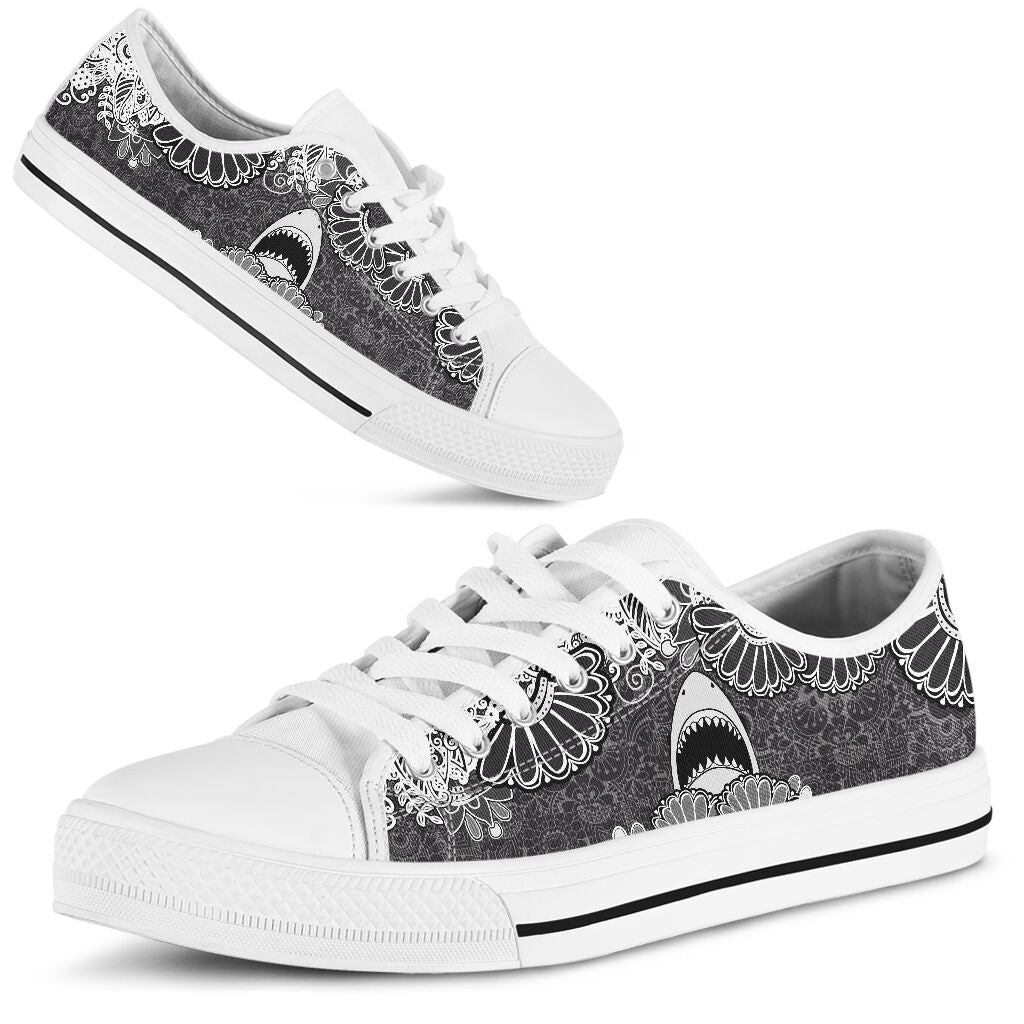 Shark Vintage Mandala Shark Low Top Shoes 0622