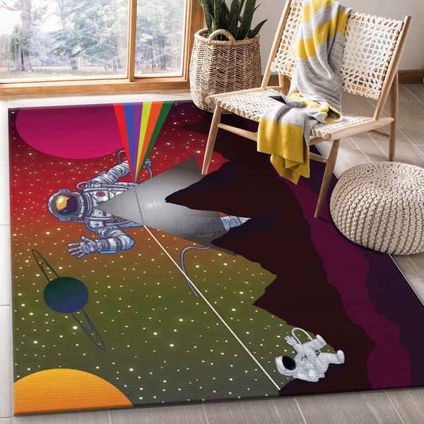 The Dark Side Of The Moon Area Rug Living Room Rug Home Decor Floor Decor