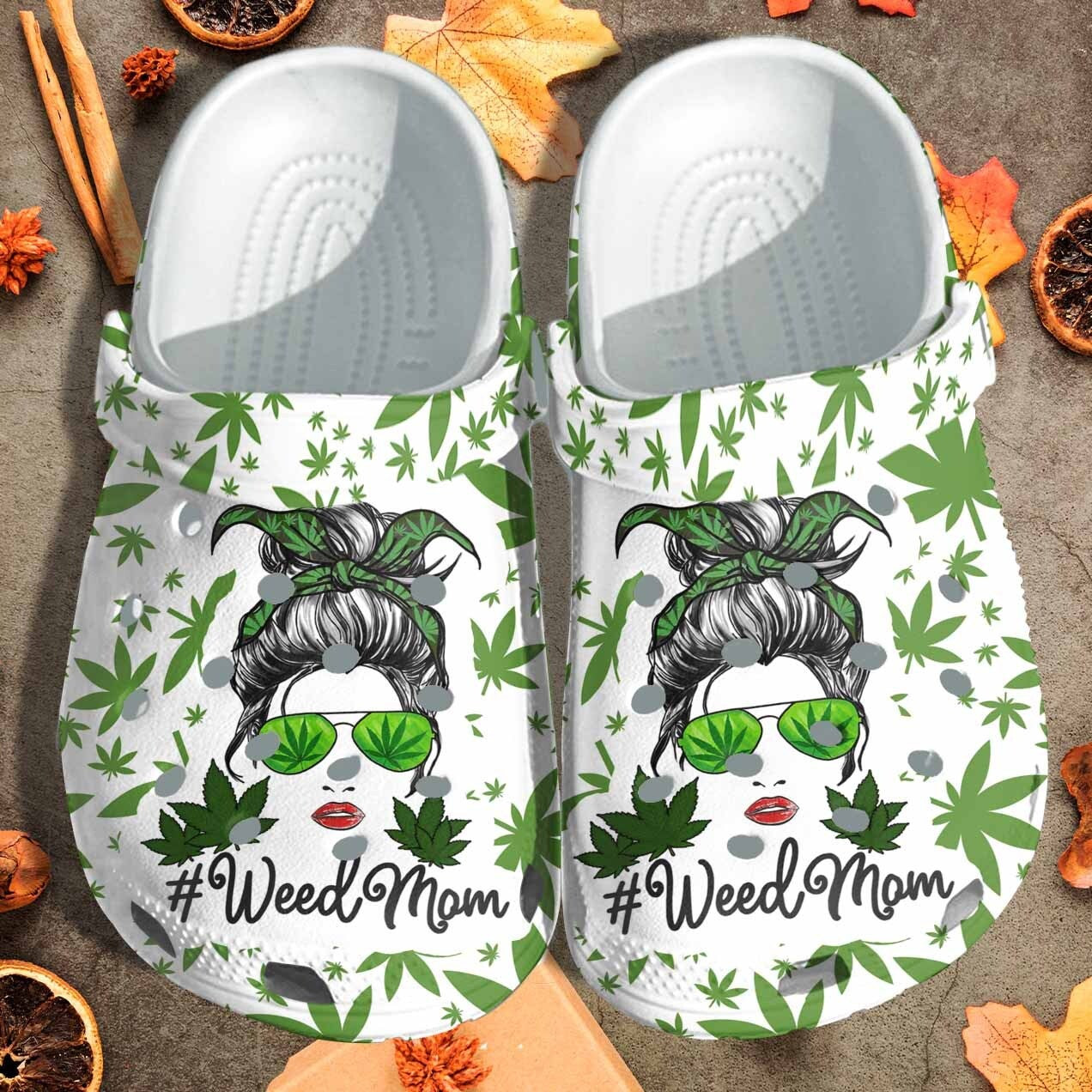 Weed Mom Shoes Gift For Women – Cool Girl Clogs Clogs – Cr-Mweed