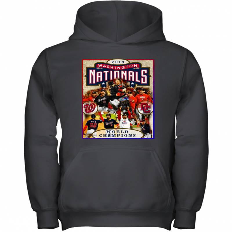 Washington Nationals World Series Poster Print by delovely Youth Hoodie