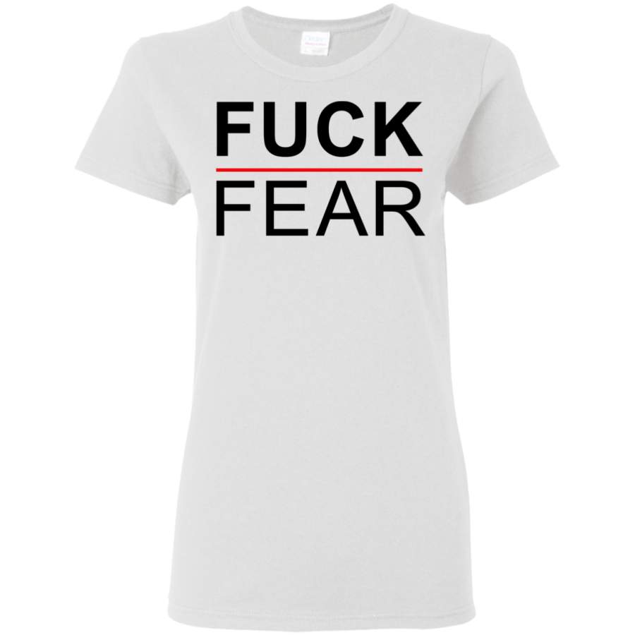 AGR Anthony Joshua Fuck Fear Womens T-Shirt