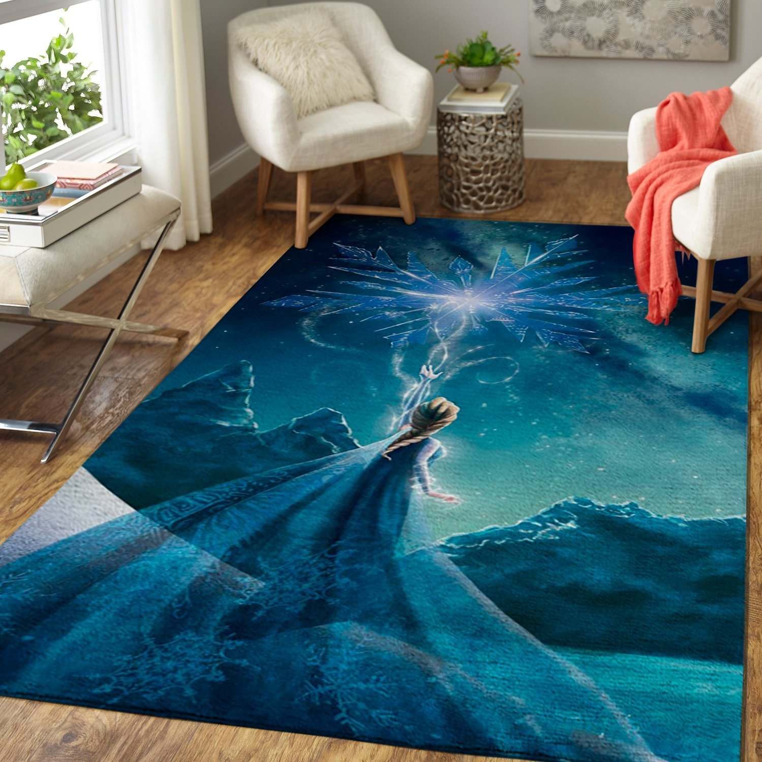 The 20 Rug Frozen Movies Elsa And Anna Area Rugs Living Room Carpet FN251118 Christmas Gift Floor Decor