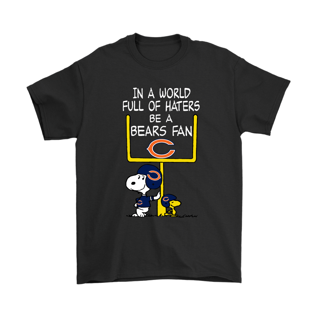 Order Be A Bears Fan Chicago Bears X Snoopy Mashup Shirts