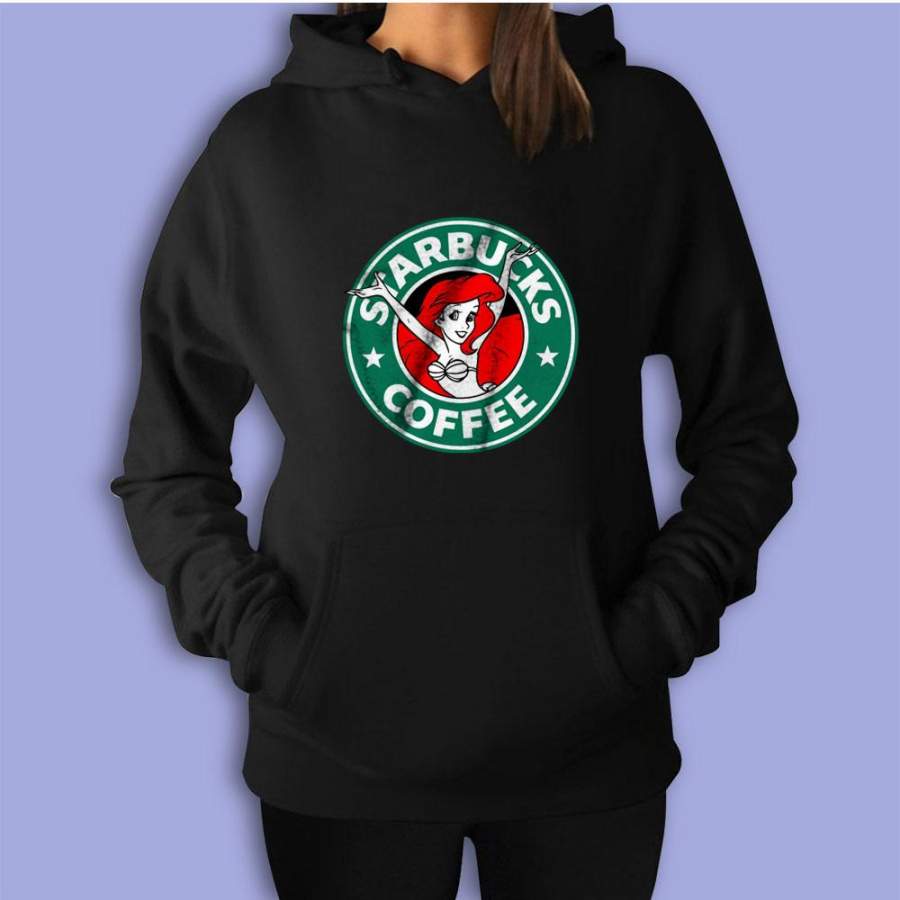 Ariel Starbucks Women’S Hoodie T-Shirt