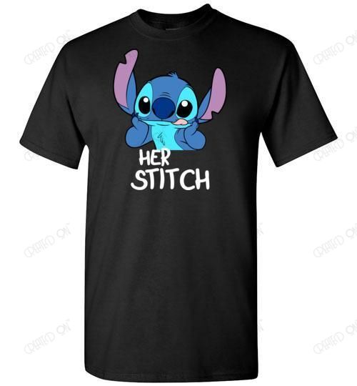 Stitch and Angel Disney Couple T-Shirt