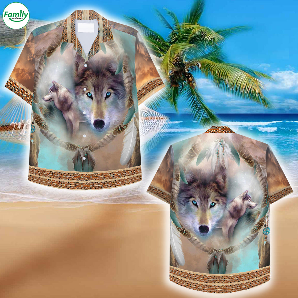 Wolf Hawaiian Shirt – Mc04