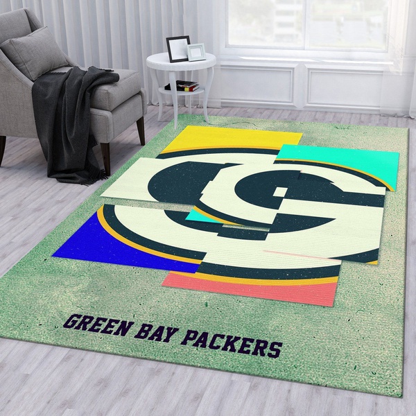 Green Bay Packers Rug Living Room Rug Us Gift Decor Area Rug Living Room Rug Home Decor