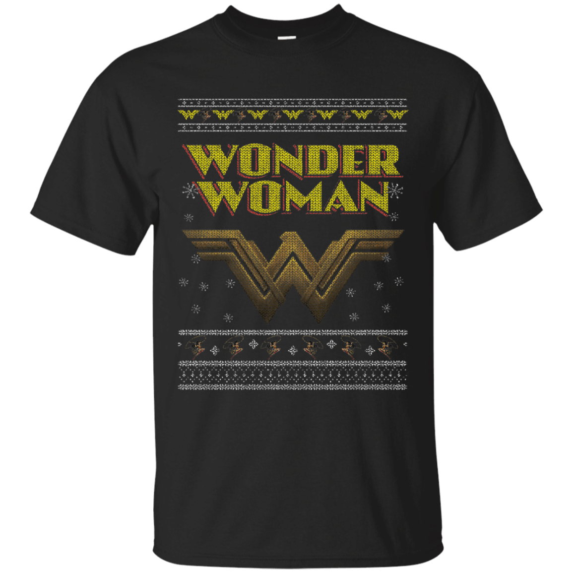 Wonder Woman Ugly christmas T shirt