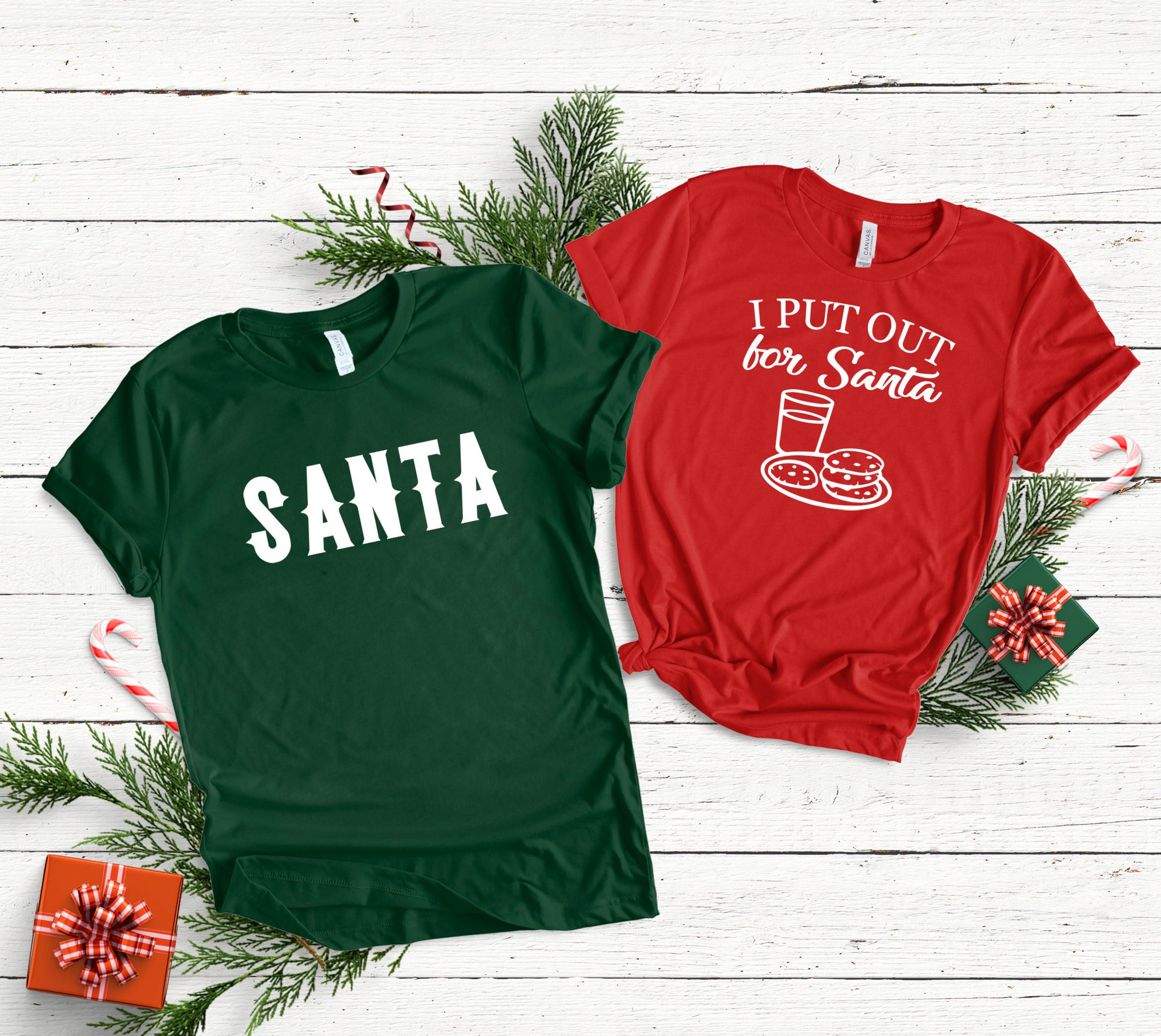 Couple Shirts Santa – I Put Out For Santa Matching Couple, Valentine Gifts, Christmas Gift Graphic Unisex T Shirt, Sweatshirt, Hoodie Size S – 5Xl