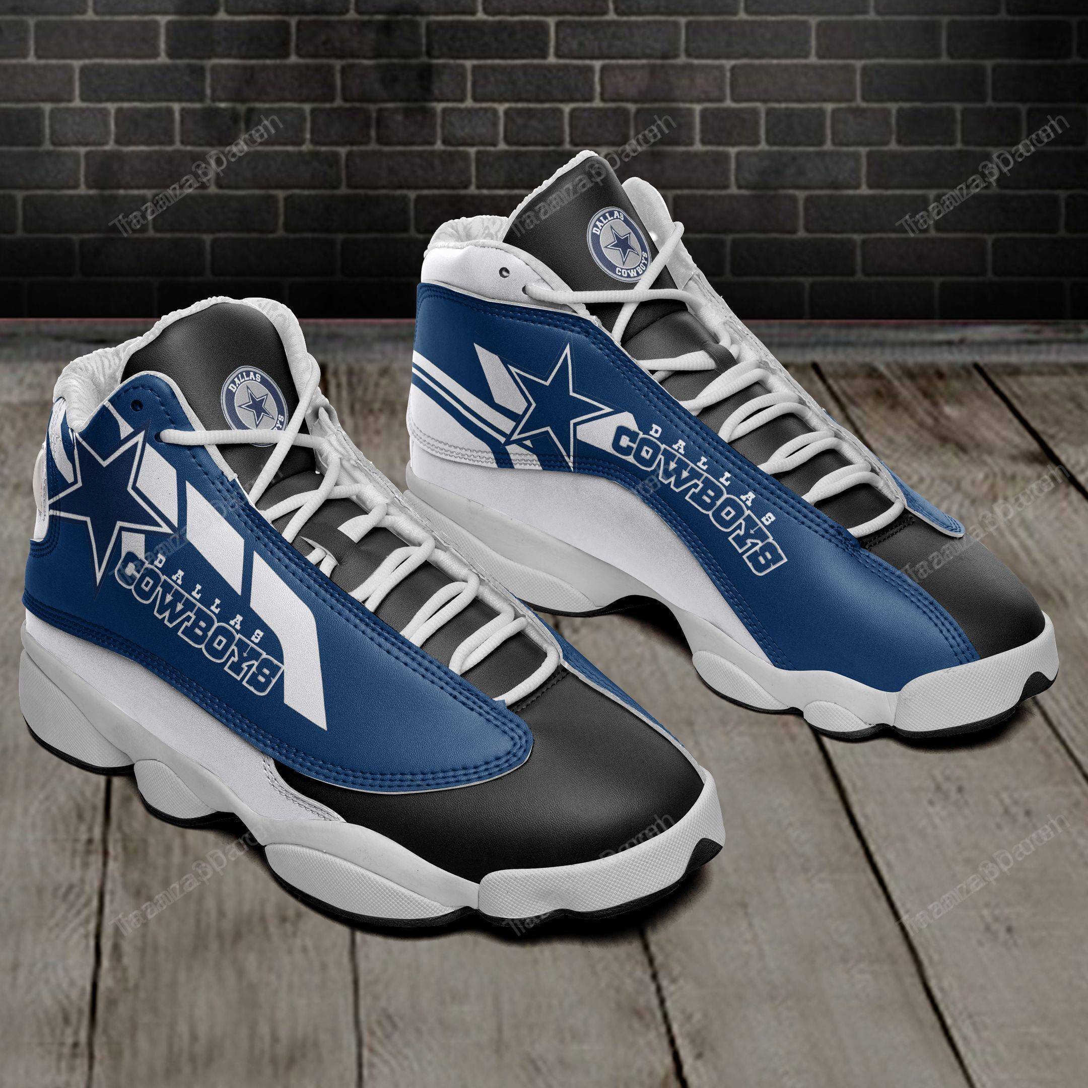 Dallas Cowboys Air Jd13 Sneakers 580