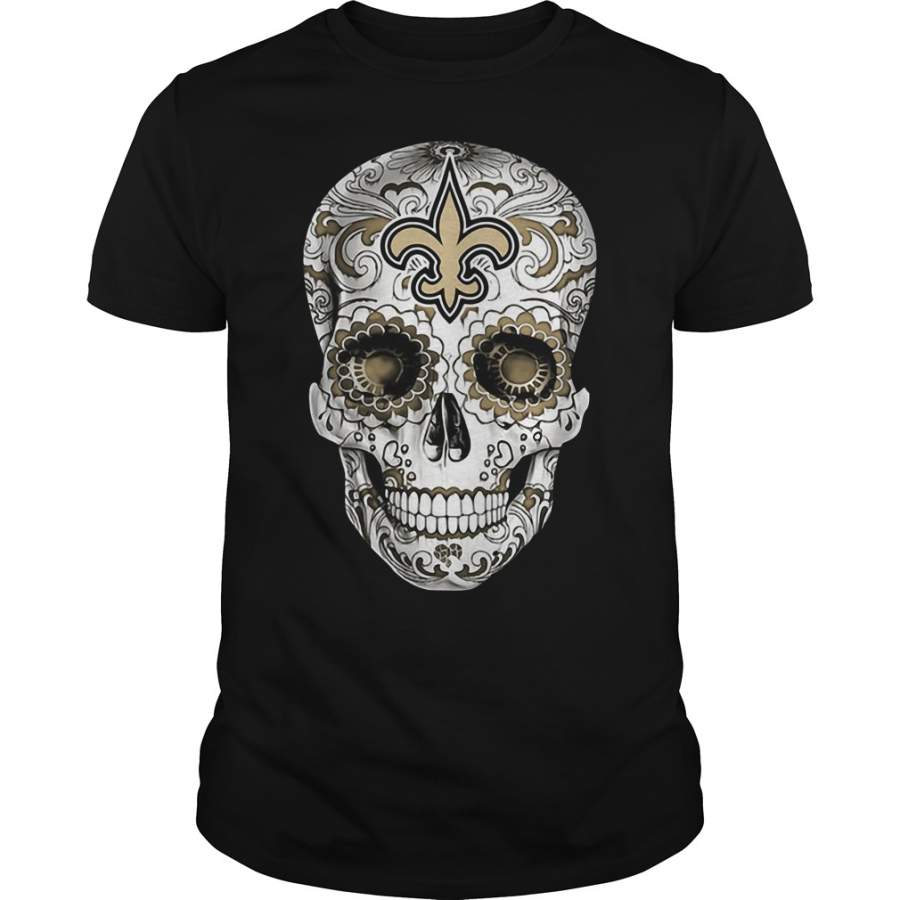 Skull New Orleans Saints T-Shirt