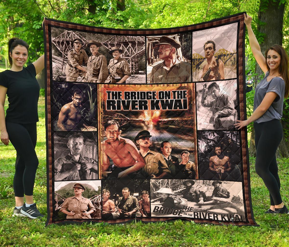 The Bridge on the River Kwai 1957 Movies Quilt Blanket