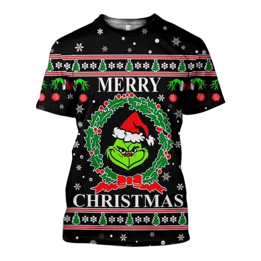 3D All Over Printed Ugly Christmas Shirts and Shorts