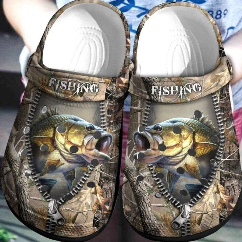 Bass Fishing Hunting Comfortable For Mens And Womens Classic Water Rubber clog Shoes Comfy Footwear