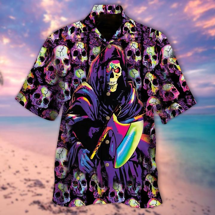 Skull Aloha Hawaii Shirts For Men Women Ha27808