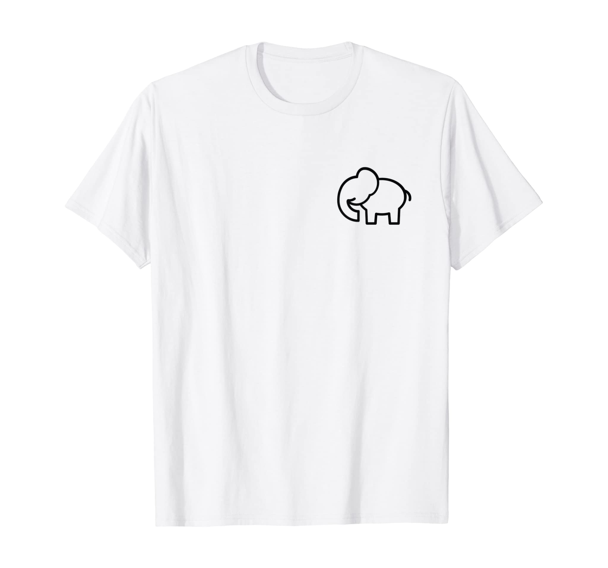 Cute Cartoon Elephant T-shirt