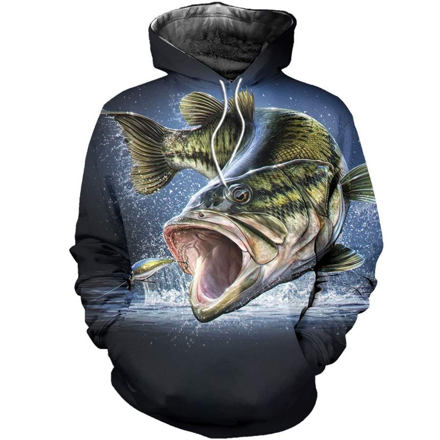 3D All Over Printed I Love Fishing Shirts