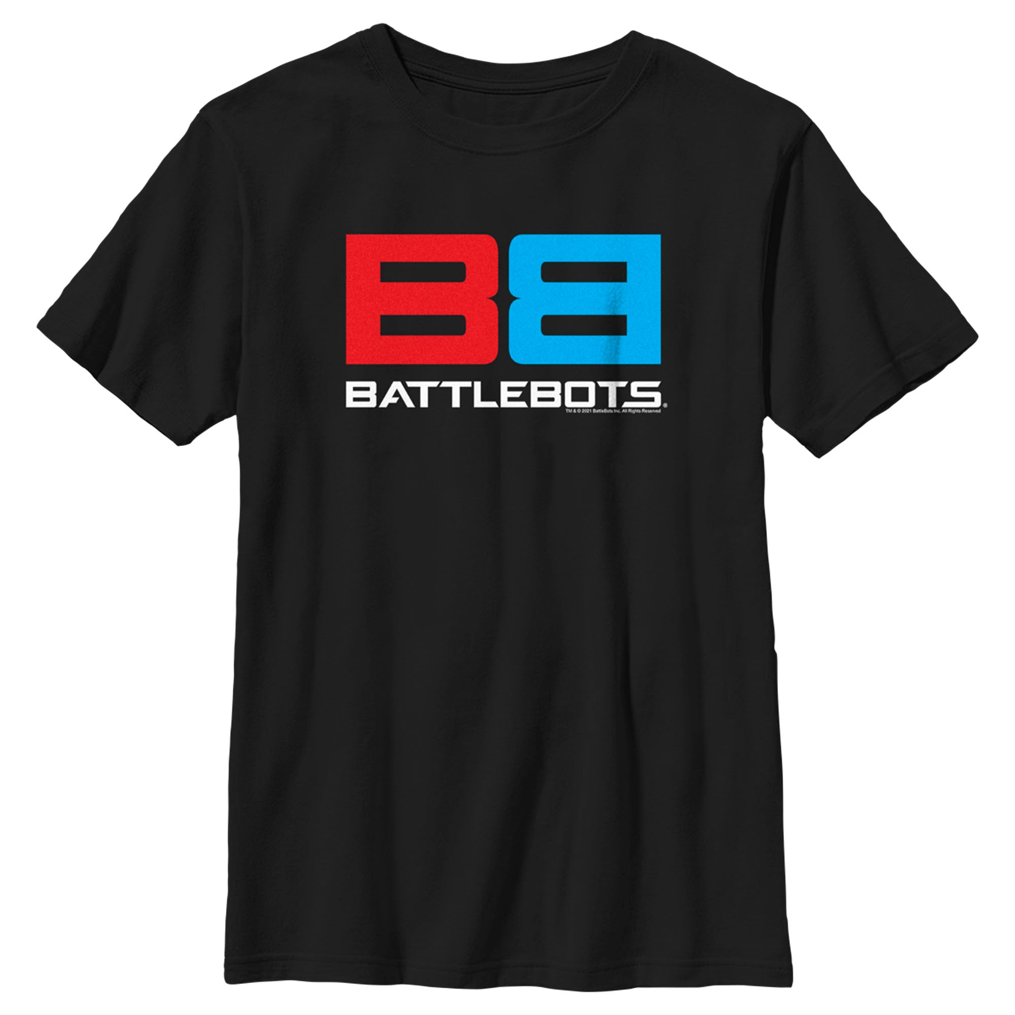 Boy’S Battlebots Red And Blue Logo T-Shirt