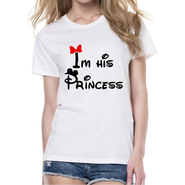 I’M Her Prince & I’M His Princess Matching Couple Tees