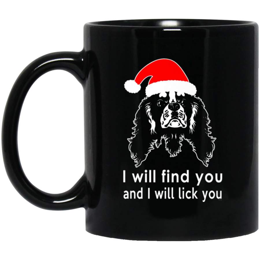 Cavalier King Charles Spaniel ugly christmas Premium 11 oz 15 oz Mug Black