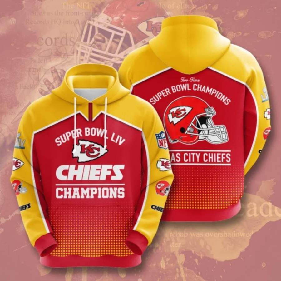 Kansas City Champions 2020 Hoodie 3D Style4879 All Over Printed