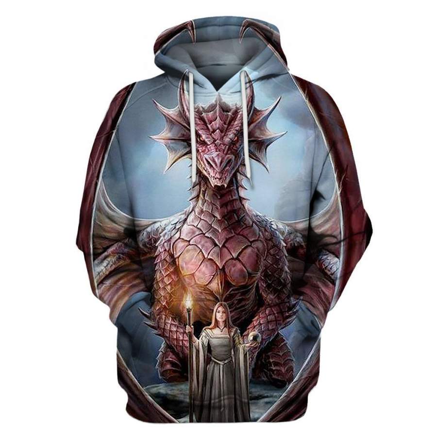 3D All Over Print Dragon Shirt 15