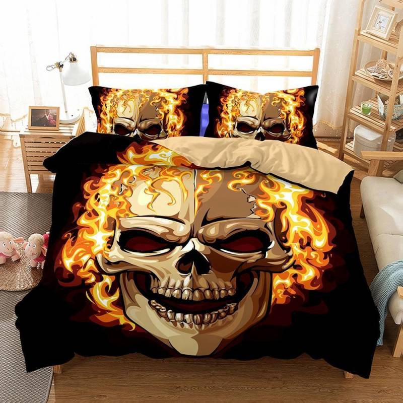 3Dkullugarkull 3D Customize Bedding Set Duvet Cover SetBedroom Set Bedlinen