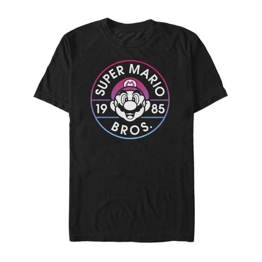 Super Mario Bros. Flashback – Super Mario Nintendo T-Shirt, Black