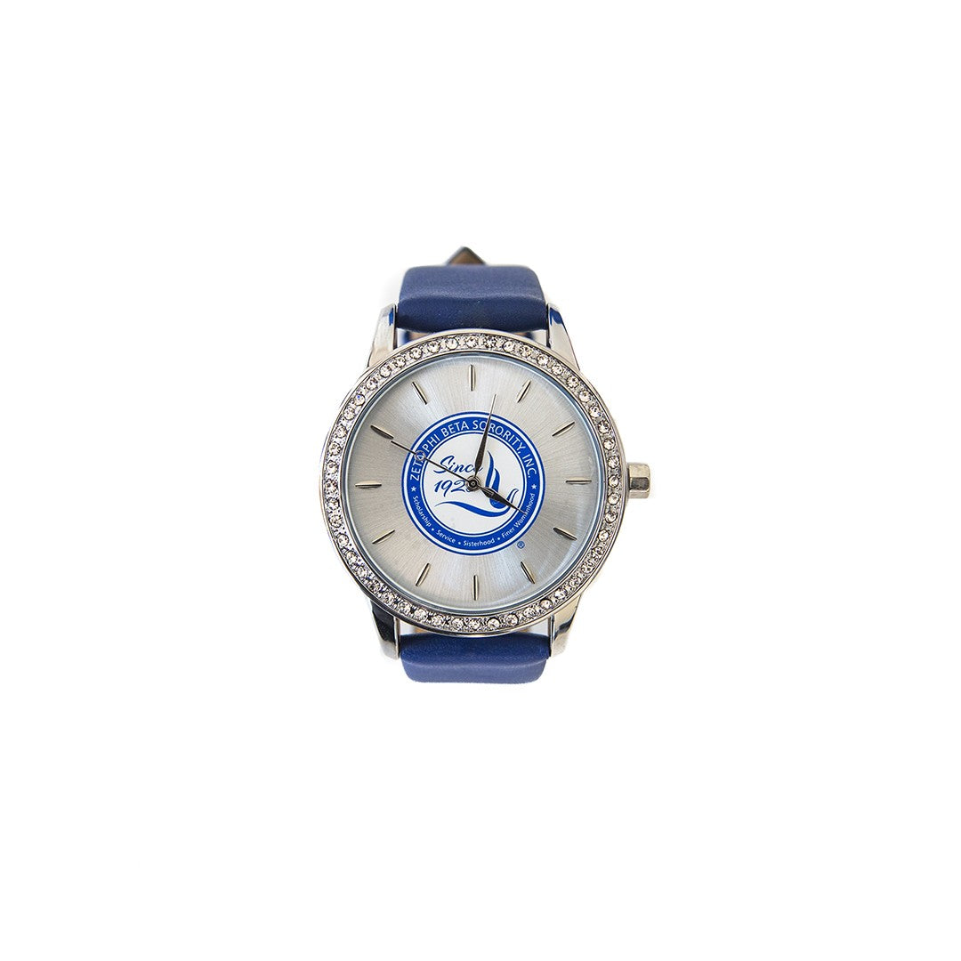 Zeta Phi Beta Stainless Steel Watch