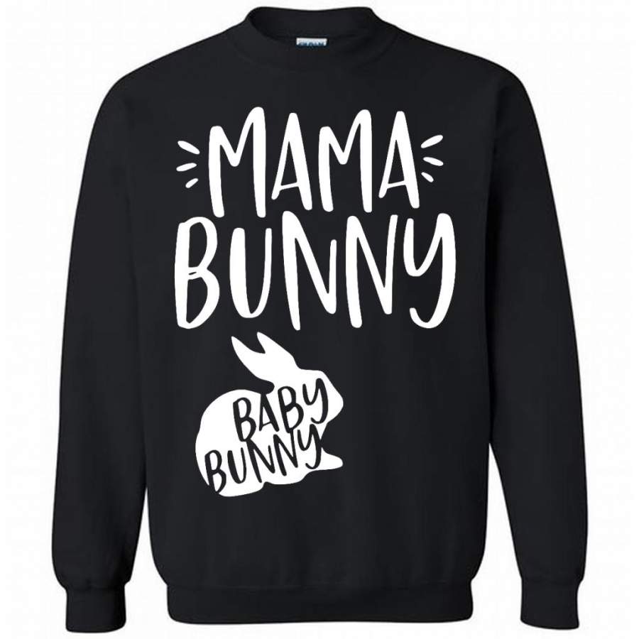 Mama Bunny Baby Bunny – Gildan Crewneck Sweatshirt