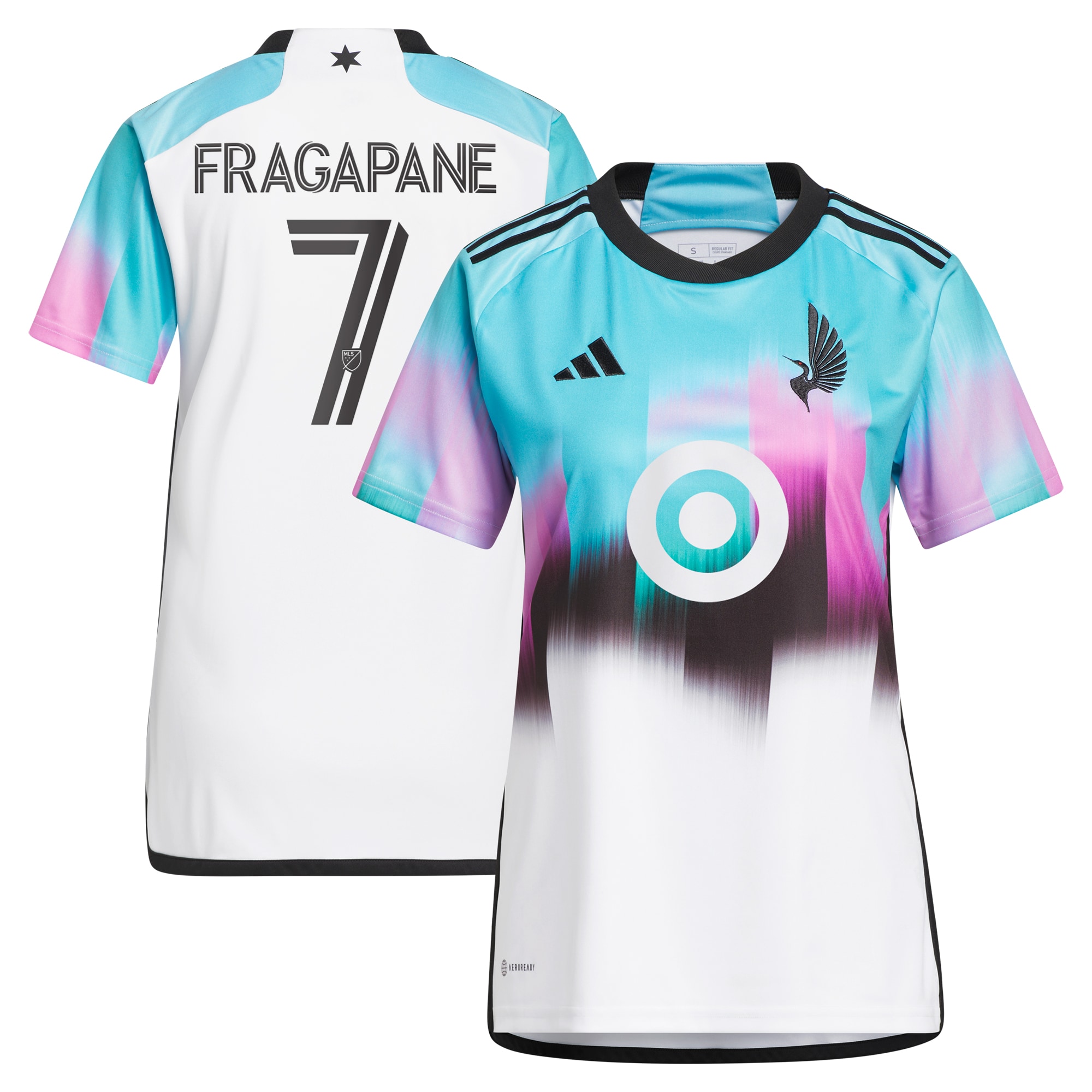 Franco Fragapane Minnesota United FC Women's 2023 The Northern Lights Kit Replica Jersey – White