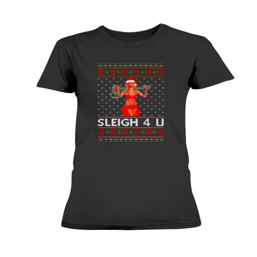 Christmas Sweater – Sleigh 4 U – Britney Holiday T-Shirt